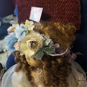 Floral fairy crown tiara adjustable